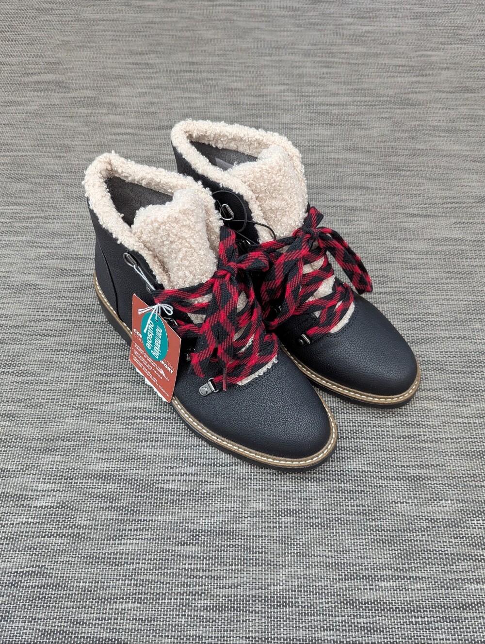NEW✨Dr. Scholl's Women's Comfort Cushion Black Winter Boots Size 6